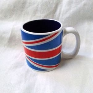 Union Jack British Flag Mini Demitasse Mug, 4 oz